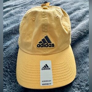 NWT Adidas Yellow Aeroready Hat